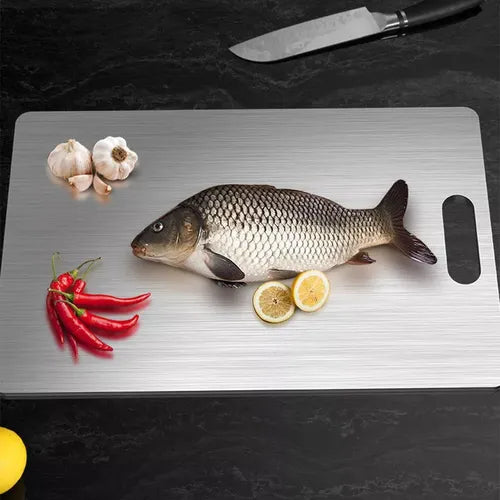 Set De 3 Tablas De Corte De Acero Inoxidable (ENVÍO GRATIS)