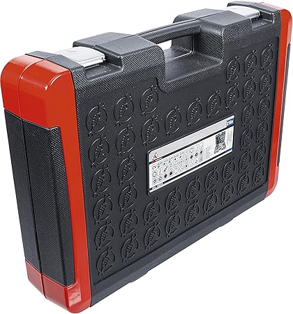 Juego de Llaves de profesional 215 Piezas – Caja de Herramientas, Trinquete, Carraca de Dientes Finos