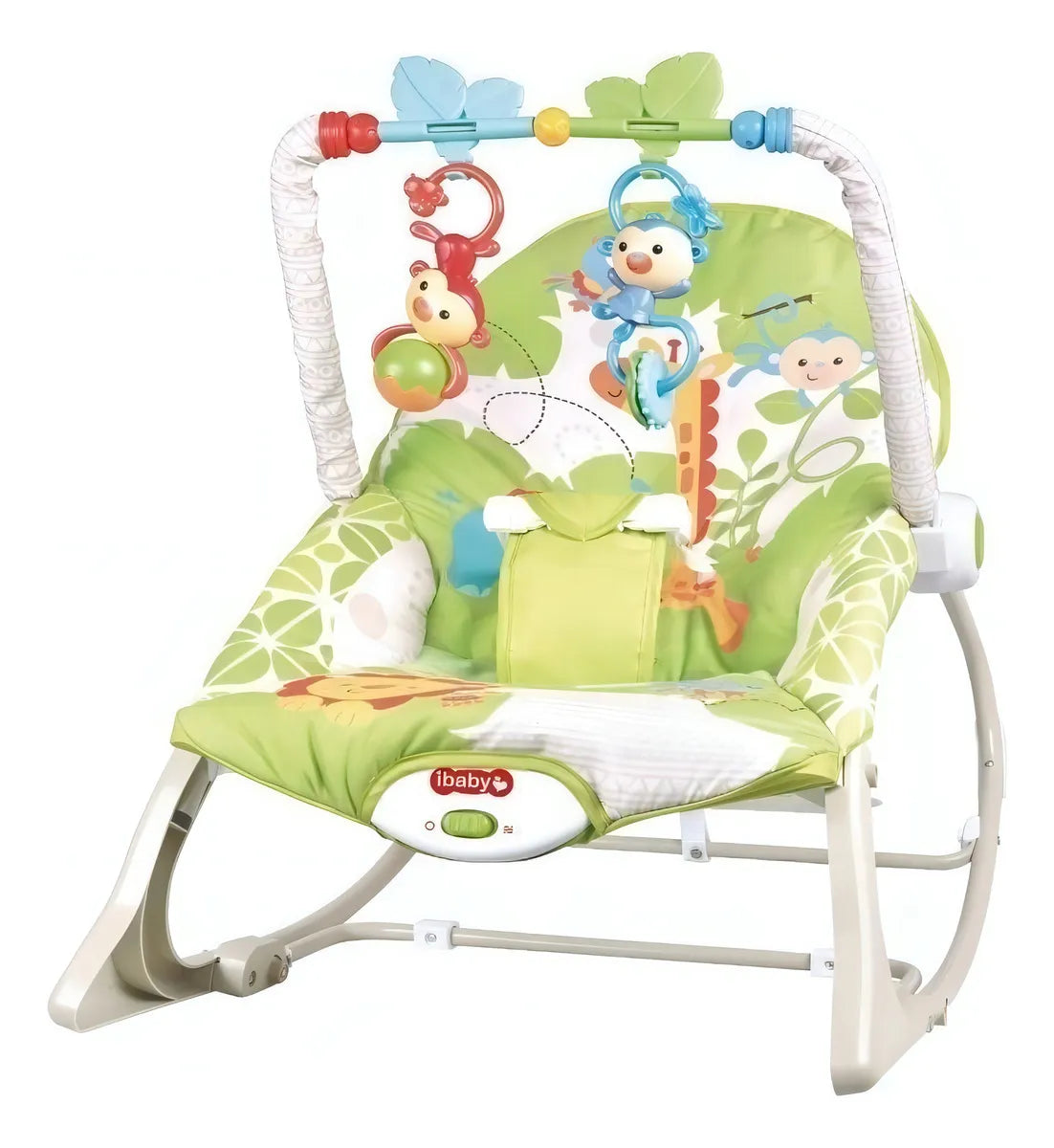 Silla Mecedora Para Bebé Eléctrica Animales Celeste (ENVÍO GRATIS)