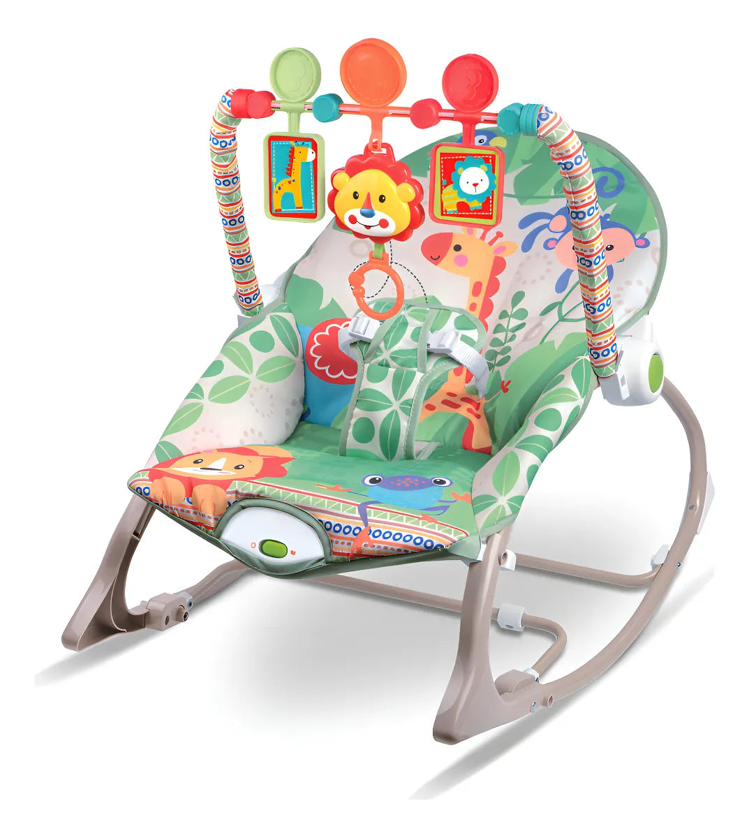 Silla Mecedora Para Bebé Eléctrica Animales Celeste (ENVÍO GRATIS)