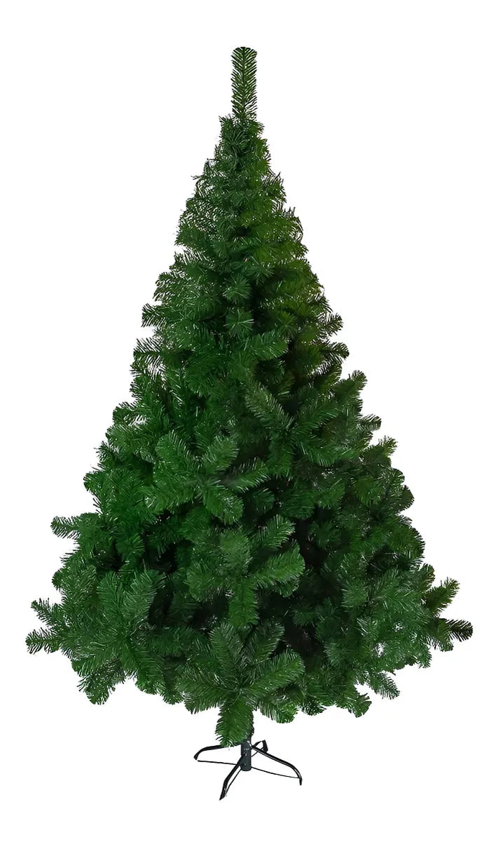 Árbol de navidad tradicional Expreso Polar Tronador De lujo de 1.5m verde