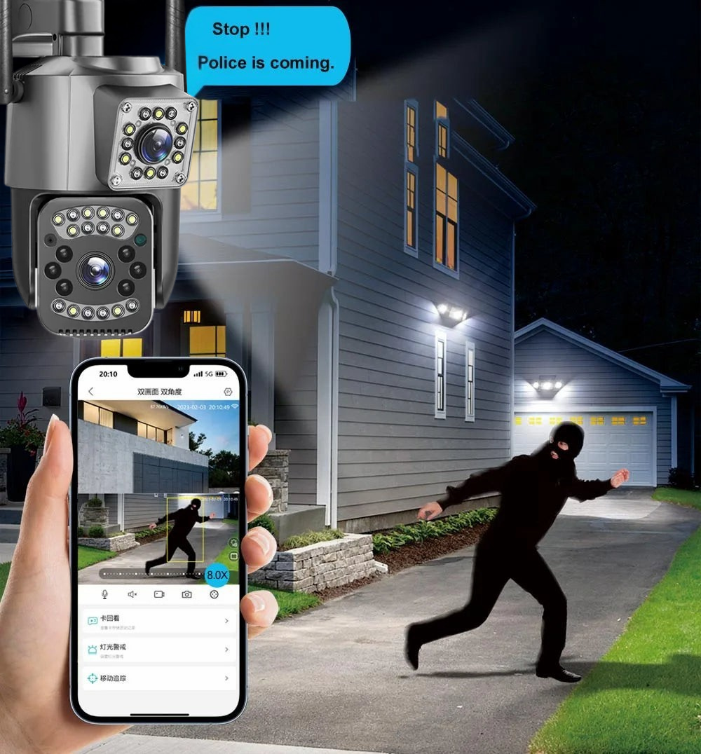 Cámara De Seguridad - 2 En 1 + Memoria Ilimitada + Regalo