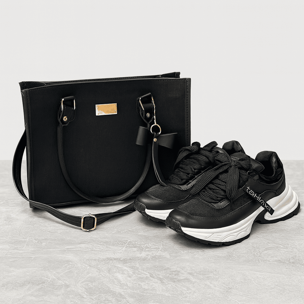 Combo Doble Estilo — Bolso + Tenis (ENVÍO GRATIS)