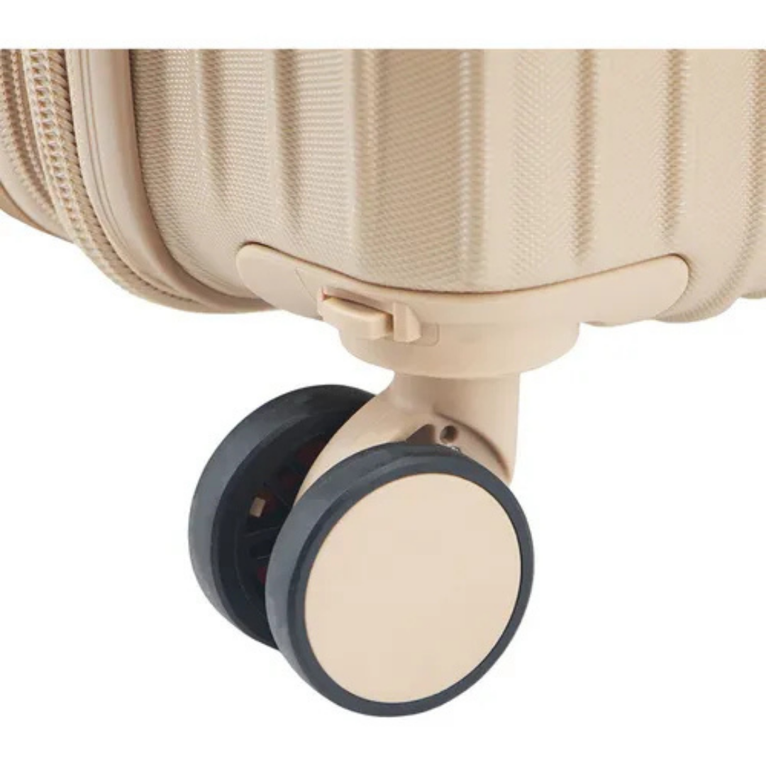 Valija Carry On Para Cabina Viaje Avión Equipaje Mujer 20 Pulgadas Reforzada 4 Ruedas 360°