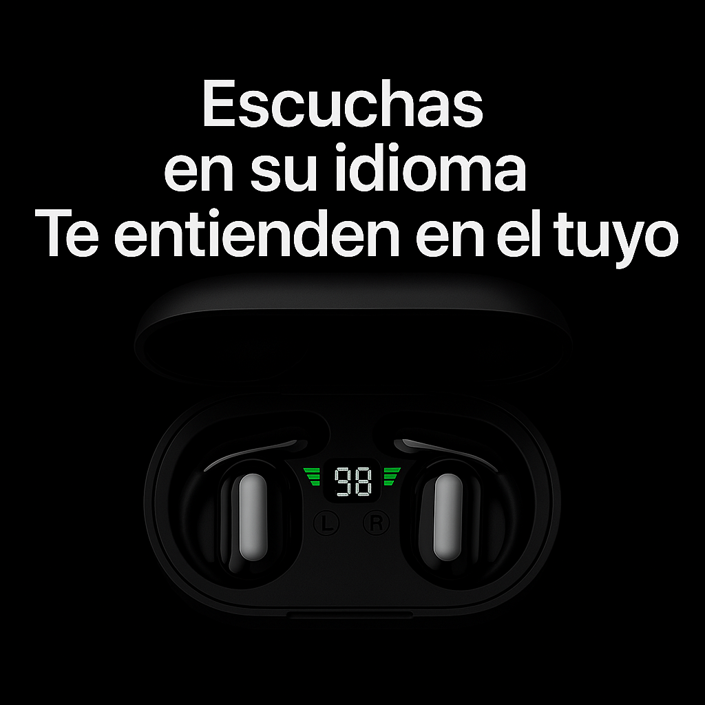 Sound XR4 Auricular Traductor De Idiomas En Tiempo Real