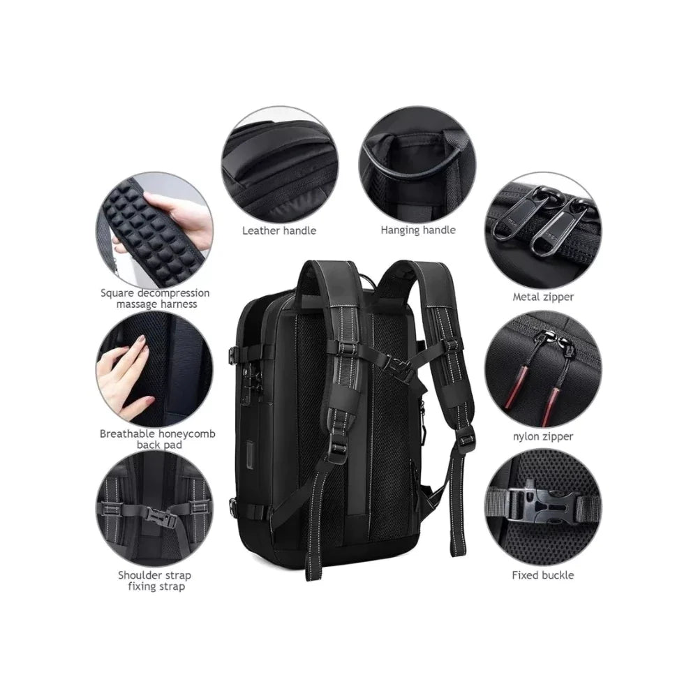 Combo Viajero: Valija Carry On + Mochila de Compresión