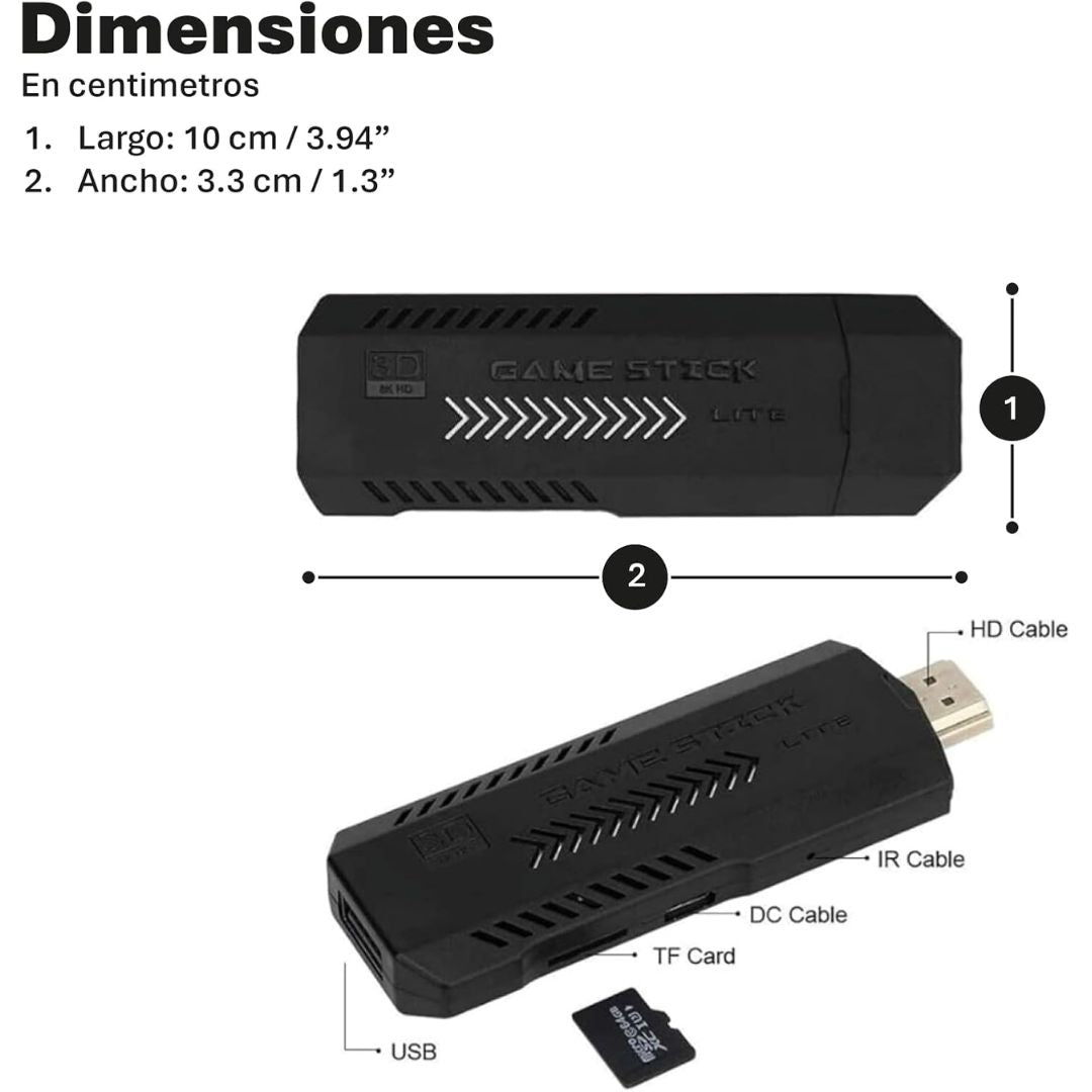 Retro Dacu Stick-PLUS (ENVÍO GRATIS)