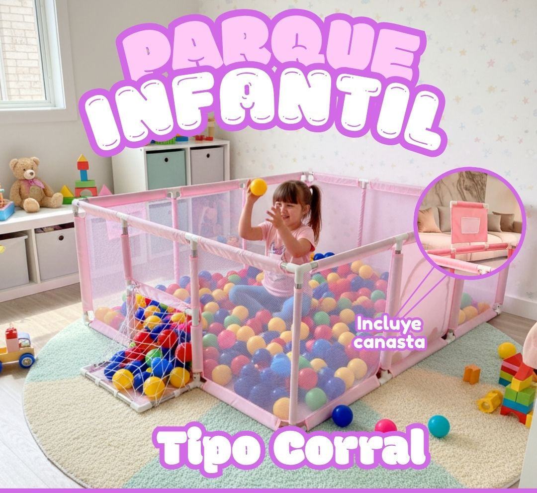 Parque Infantil Tipo Corral Seguro Para Bebés (ENVÍO GRATIS)