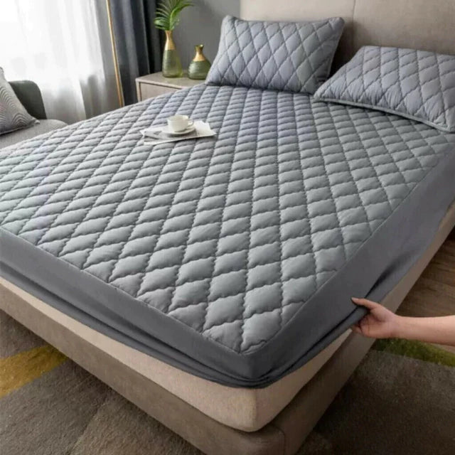 2X1 CUBRECOLCHON ANTIDERRAME + 2 ALMOHADAS INTELIGENTES DE REGALO (ENVÍO GRATIS)